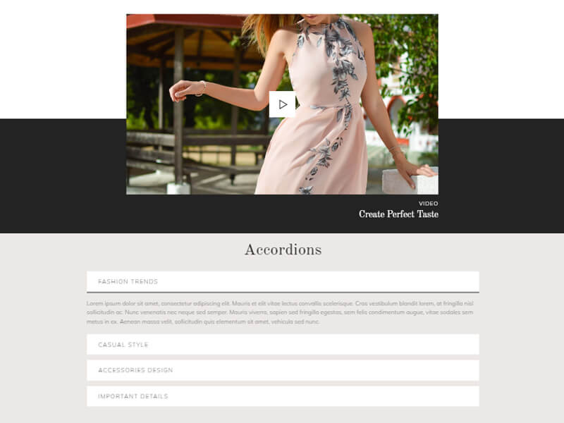 Mobirise Page Slider Template